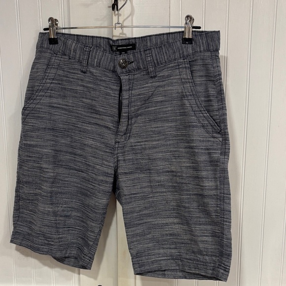 INC International Concepts Men's Charcoal/black Patterned Shorts size 33 - Picture 1 of 11